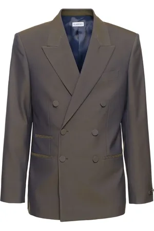 Burberry Blazer Doppiopetto In Lana