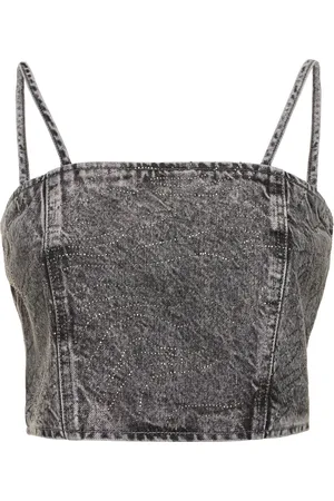 ROTATE Ttp In Denim Di Cotone