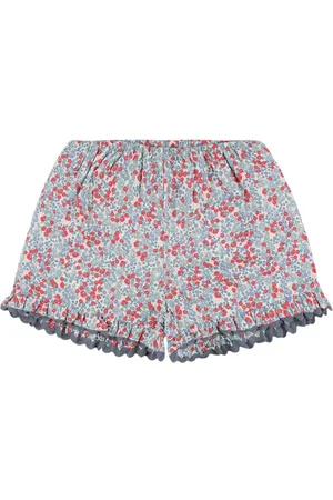 Konges Sløjd Shorts In Popeline Di Cotone Organico