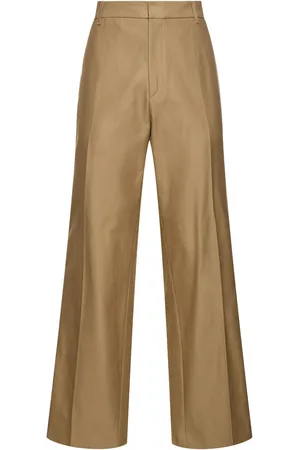 Bluemarble Pantaloni In Grosgrain Di Cotone