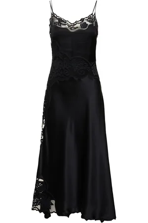 ULLA JOHNSON Vestito Lungo Lucienne In Seta