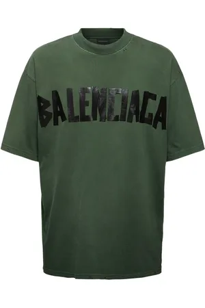 Balenciaga T-shirt In Cotone Vintage Con Logo