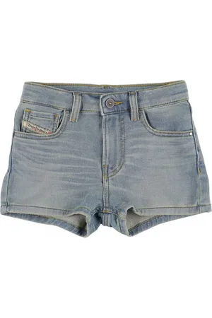 Diesel Shorts In Denim Di Cotone