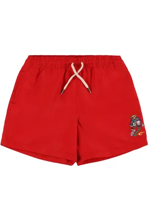 Ralph Lauren Shorts Mare In Nylon Riciclato Con Logo