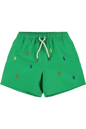 Ralph Lauren Shorts Mare In Nylon Riciclato Con Logo