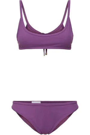 The Attico Set Bikini In Lycra A Coste