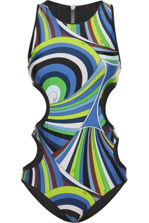Puccini Costume Intero Iride In Lycra Con Cutout