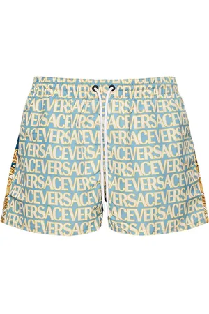 VERSACE Shorts Mare Vacanza Heritage In Nylon Stampato