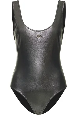 Dolce & Gabbana Costume Intero In Jersey Lamé