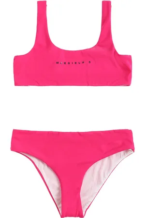 Maison Margiela Set Bikini In Lycra Stampata