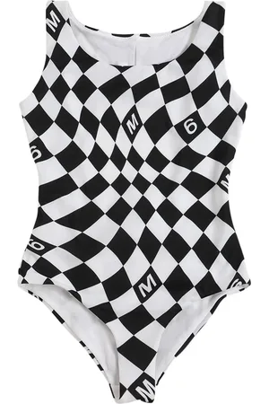 Maison Margiela Costume Intero In Lycra Stampata