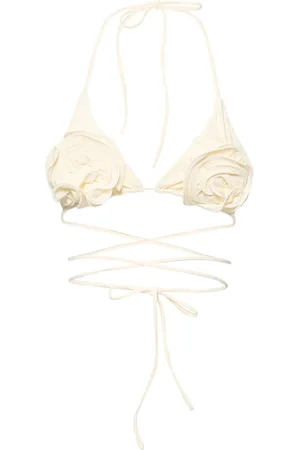 MAGDA BUTRYM Top Bikini A Triangolo In Techno
