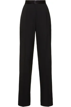 Nensi Dojaka Pantaloni Larghi Sartoriali A Vita Alta
