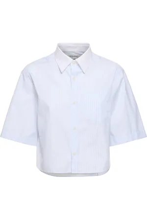 Sporty & Rich Camicia Cropped Src Con Ricami