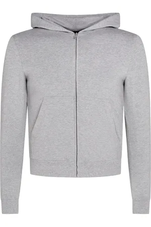 Balenciaga Felpa In Cotone Stretch Con Logo E Cappuccio
