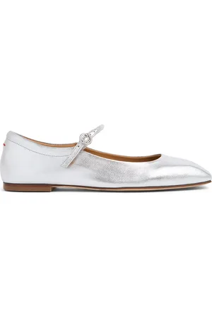 Aeyde Ballerine Uma In Pelle Laminata 10mm