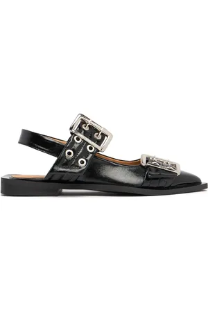 Ganni Slingback Con Fibbie 20mm