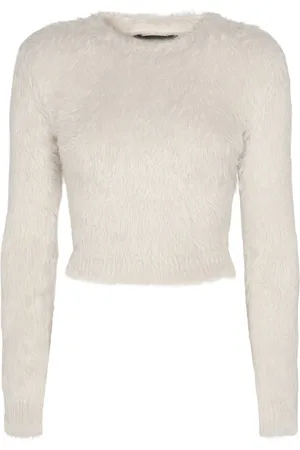 Balenciaga Maglia Cropped In Nylon