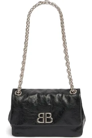 Balenciaga Borsa Mini Monaco In Pelle
