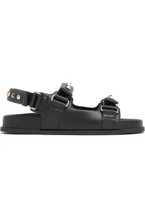 VALENTINO GARAVANI Sandali Rockstud In Pelle 10mm