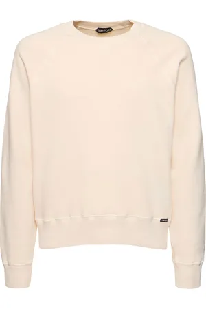 Tom Ford Felpa In Cotone Tinto In Capo Effetto Vintage