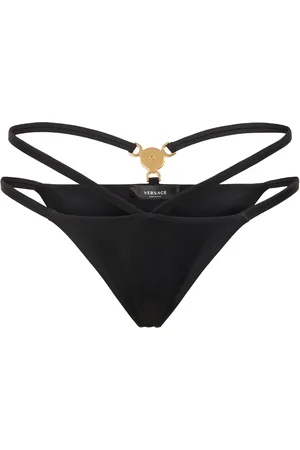 VERSACE Slip Bikini In Lycra Con Logo