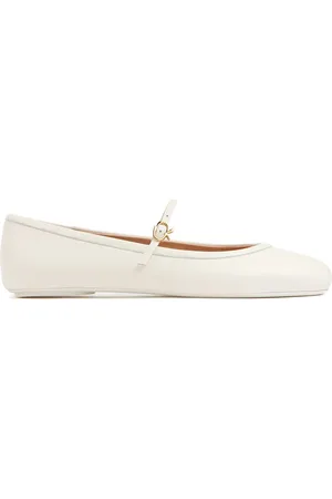 Gianvito Rossi Ballerine Carla In Pelle Morbida 10mm