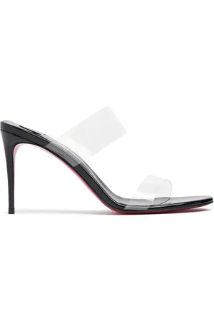 Christian Louboutin Mules Just Nothing In Pvc 85mm