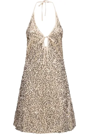 ROTATE Abito Mini Magnolia Con Paillettes