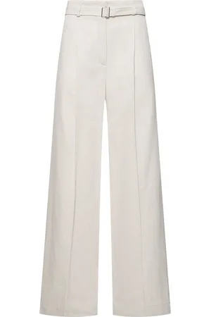 Proenza Schouler Pantaloni Sartoriali Dana In Cotone E Lino