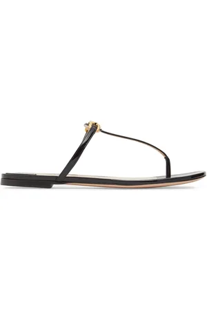 Tom Ford Sandali Infradito In Vernice 5mm