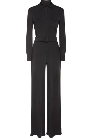 Tom Ford Tuta Lunga In Raso Stretch