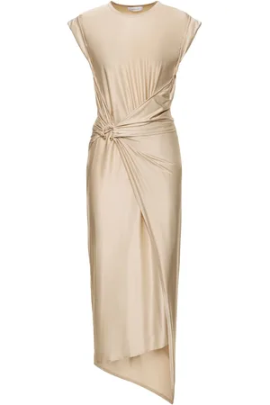 Paco rabanne Vestito Midi In Jersey Di Viscosa