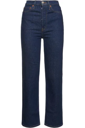 RE/DONE Jeans Vita Alta Stove Pipe 70s Ultra