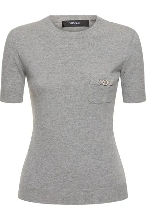 VERSACE Maglia Con Logo Medusa