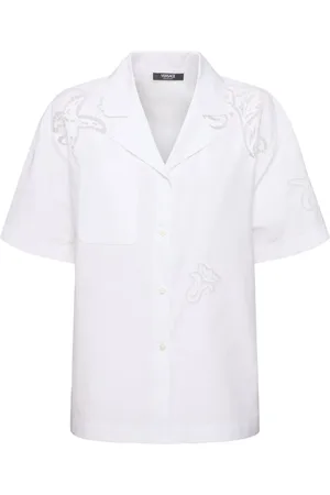 VERSACE Camicia In Popeline Stampa Barocca
