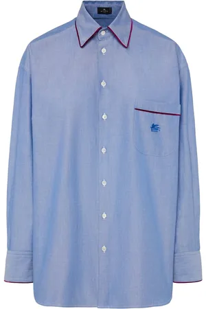 Etro Camicia In Popeline Di Cotone