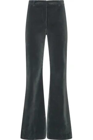 Etro Pantaloni Svasati In Velluto
