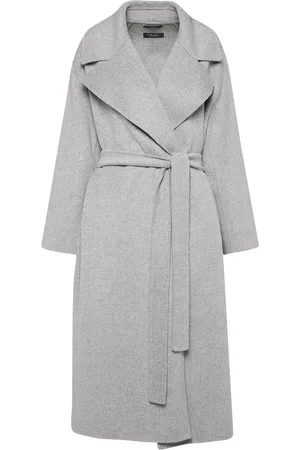 Max Mara Cappotto Olanda In Lana Con Cintura