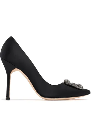 Manolo Blahnik Décolleté Hangisi In Raso 105mm