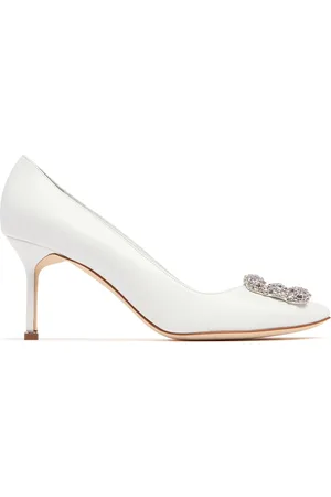 Manolo Blahnik Décolleté Hangisi In Pelle 70mm