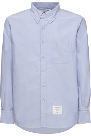Thom Browne Camicia Dritta Con Bottoni