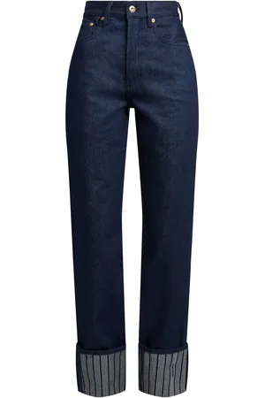 Jacquemus Jeans Vita Alta Le De-nimes Droit