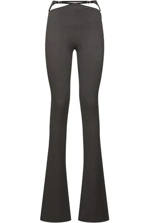 The Attico Pantaloni In Techno Jersey