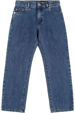 Dolce & Gabbana Pantaloni In Denim Di Cotone