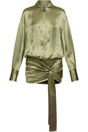 The Attico Vestito In Raso