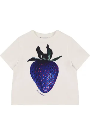 Burberry T-shirt In Jersey Di Cotone Stampato