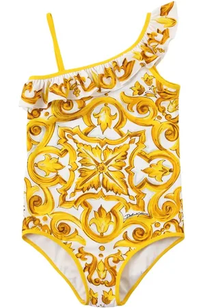 Dolce & Gabbana Costume Intero Stampa Maiolica