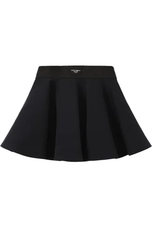 Dolce & Gabbana Minigonna In Cotone Con Logo