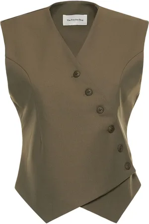 The Frankie Shop Gilet Incrociato Maesa